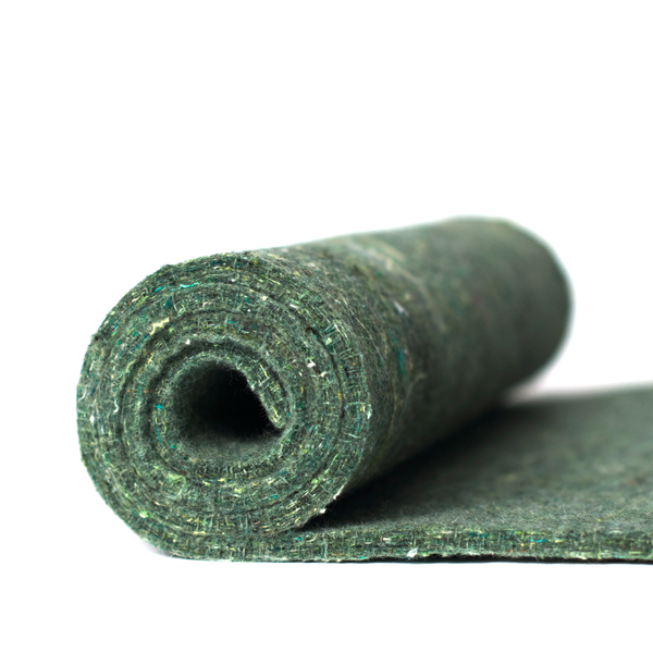 Moss green felt